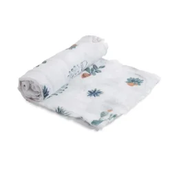 Little Unicorn - Swaddle de musselina de algodão simples, potes de espinhos Discount