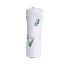 Little Unicorn - Swaddle de musselina de algodão simples, potes de espinhos Discount