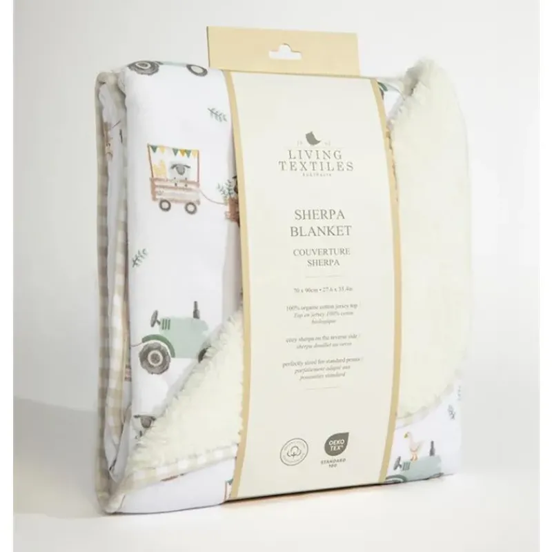 living_textiles__jersey_s_SKUq7mHWaNQ_4.webp Living Textiles - Jersey Sherpa Blanket, Tractor Ride Sale