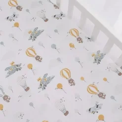 Living Textiles - Lençol de berço 100% algodão Jersey, para cima e para cima Discount