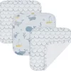 Living Textiles - Panos de lavagem de musselina Whale Of A Time 3Pk Fashion