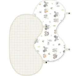 Living Textiles - 2Pk Burp Cloth, Tractor Ride Online