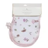 Living Textiles - 2Pk Burp Cloth, Mushroom House Discount