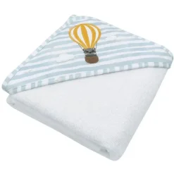 Living Textiles - Toalha com capuz para bebês, Up Up & Away New