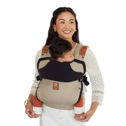 Líllébaby - Elevate 6-In-1 Linen Blend Baby Carrier, Warm Sand Best