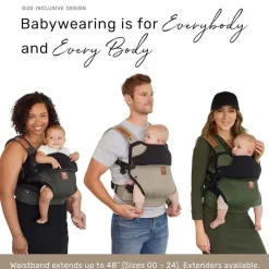 Líllébaby - Elevate 6-In-1 Linen Blend Baby Carrier, Warm Sand Best