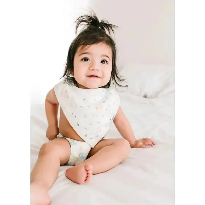 loulou_lollipop__bib_set__SKUBNrMjTPF_1.webp Loulou LOLLIPOP - Bib Set Muslin, Bunny Meadow Clearance