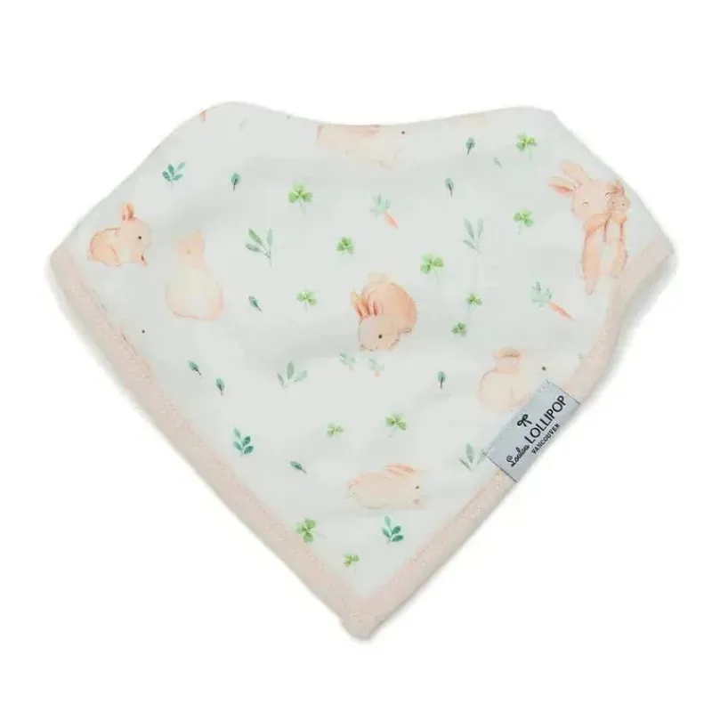 loulou_lollipop__bib_set__SKUBNrMjTPF_2.webp Loulou LOLLIPOP - Bib Set Muslin, Bunny Meadow Clearance