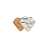 Loulou LOLLIPOP - Bib Set Muslin, Safari Jungle Clearance