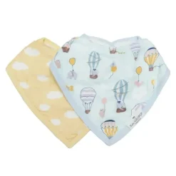 Loulou LOLLIPOP - Bib Set Muslin, Up Up Away New
