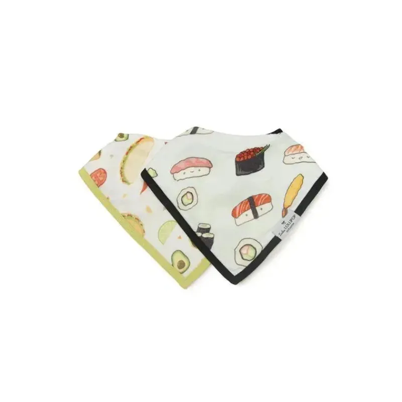loulou_lollipop__bib_set__SKUylFqIaj7_0.webp Loulou LOLLIPOP - Bib Set Muslin, Sushi/Taco Outlet