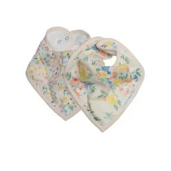 Loulou LOLLIPOP - Conjunto de babador bandana, buquê floral Outlet