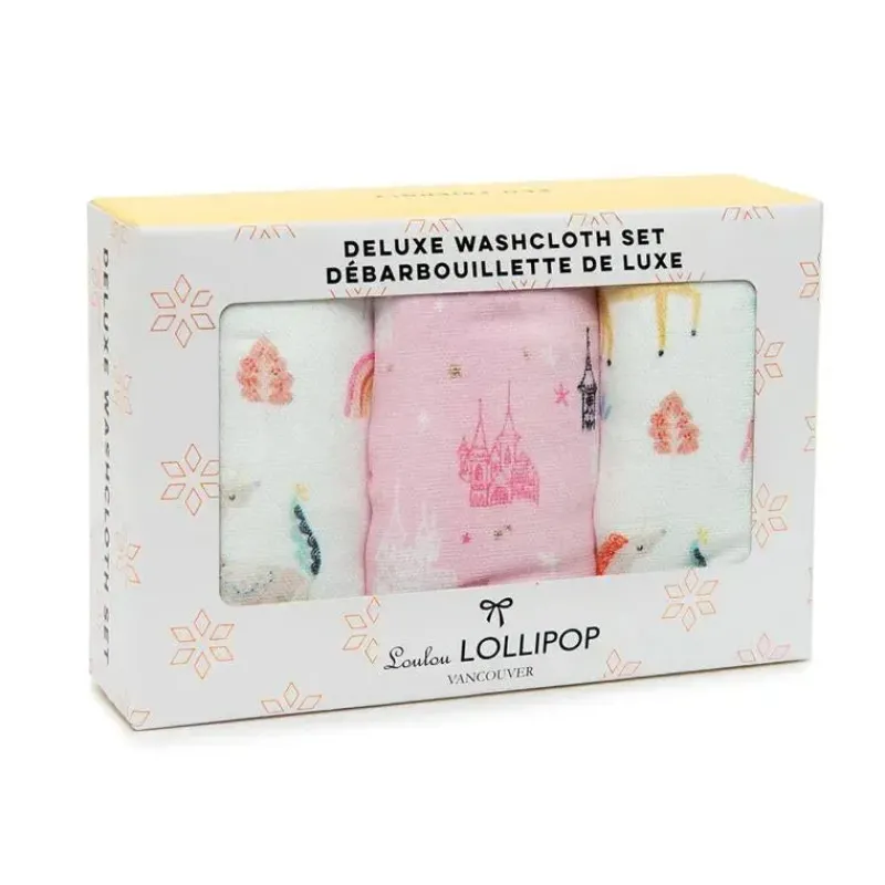 loulou_lollipop__conjunto_SKUEWOvJudh_1.webp Loulou LOLLIPOP - Conjunto de Toalhinhas 3Pk, Sonho de Unicórnio Hot