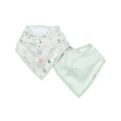 Loulou LOLLIPOP - Conjunto de babadores (musselina), Conchas Outlet