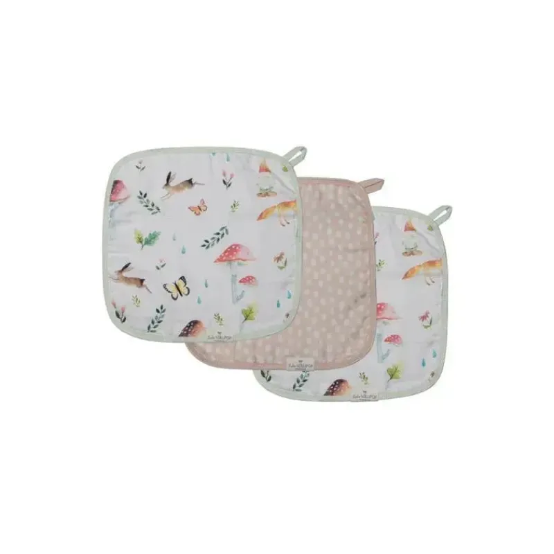 loulou_lollipop__conjunto_SKUIfwacXtp_0.webp Loulou LOLLIPOP - Conjunto de Toalhinhas 3Pk, Woodland Gnome Fashion