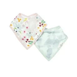 Loulou LOLLIPOP - Conjunto de babadores (musselina), concha floral Outlet