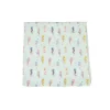 Loulou LOLLIPOP - musselina Swaddle, Painterly Seahorse New