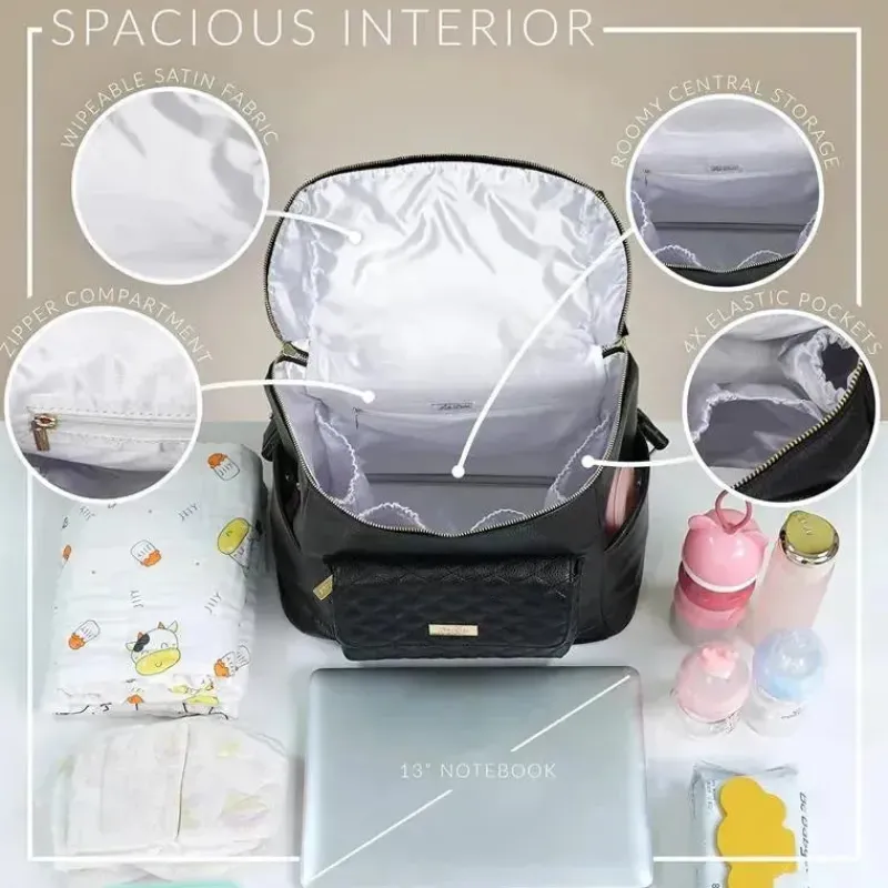 luli_bebe__mochila_monaco_SKUuukcP0BY_3.webp Luli Bebe - Mochila Monaco Fraldas, Cinza Pedra Outlet