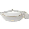 Luli Bebe - Monaco Sling Bag, Cinza Pedra Outlet