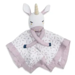 Lulujo Baby Lulujo - Lovie de musselina de algodão unicórnio Outlet