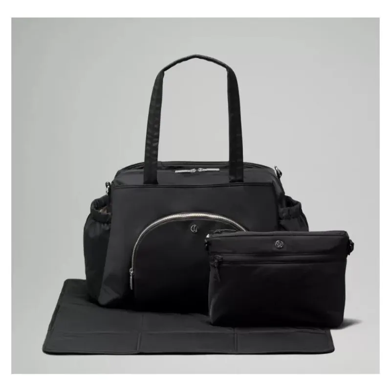 lululemon__new_parent_tot_SKUCn587qZq_2.webp Lululemon - New Parent Tote Bag 20L, Black/Silver Drop Outlet