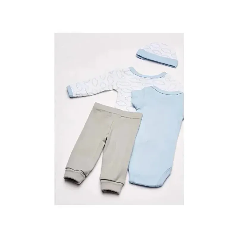 luvable_friends__conjunto_SKUEk4q1bLd_1.webp Baby Vision Luvable Friends - Conjunto de enxoval de bebê prematuro de algodão 4Pk Fashion