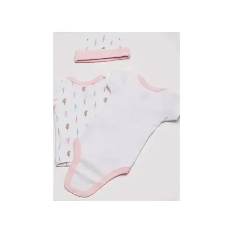 luvable_friends__conjunto_SKUX0wkmaIc_1.webp Baby Vision Luvable Friends - Conjunto de enxoval de algodão para bebês meninas de 4 unidades Fashion