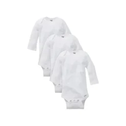 Gerber Macacões 3Pk Manga Longa Withe Clearance