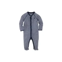 Ralph Lauren Macacão de algodão listrado , Marinha Francesa Fashion