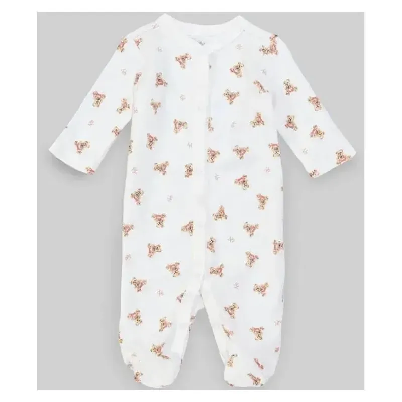 macaco_de_algodo_polo_ral_SKUZMBlx48Y_0.webp Ralph Lauren Macacão de Algodão Polo Baby - Polo Bear, Branco Outlet