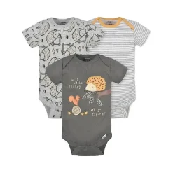 Gerber Macacão de cabeça - 3 unidades para bebês meninos Discount
