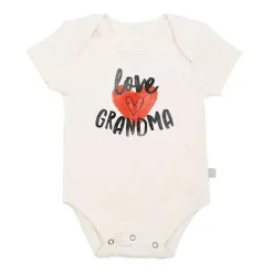 Finn + Emma Macacão gráfico Love Grandma, bege Fashion