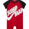 Jordan Macacão Baby - Boy Jumpman By Nike, Gym Red Best