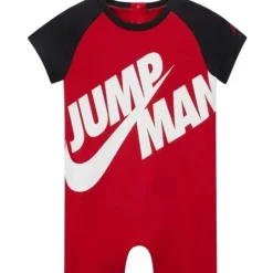 Jordan Macacão Baby - Boy Jumpman By Nike, Gym Red Best