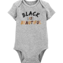 Carter's Macacão Original Carter's - Black Is Beautiful, Cinza Online
