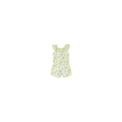 Little Me Macaquinho Lemon Woven - Amarelo Clearance
