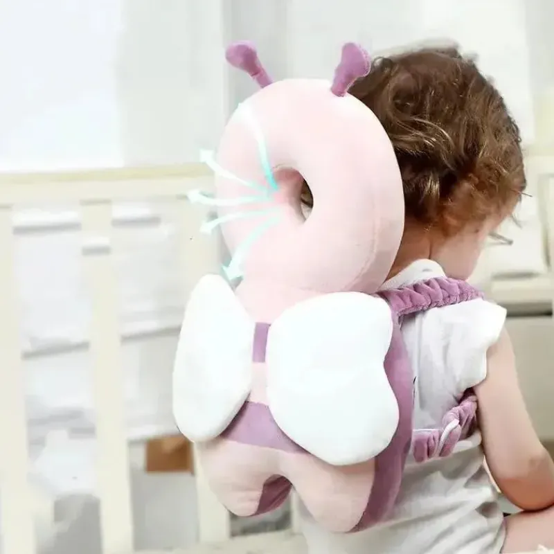 macrobaby__almofada_de_ca_SKUOcEL7bGS_2.webp MacroBaby - Almofada de cabeça anti-queda para caminhada de segurança para bebês, rosa Clearance