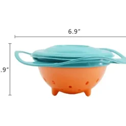MacroBaby - Magic Gyro Bowl Tigelas à prova de derramamento com rotação de 360 ​​graus e tampa Sale