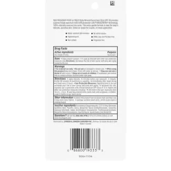 MacroBaby - Neutrogena Pure &amp; Free Baby Mineral Sunscreen Stick com amplo espectro FPS 50 e óxido de zinco Clearance
