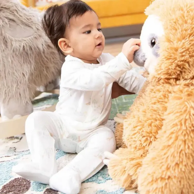 magnetic_me__baby_cotton__SKUCzPpv6aE_2.webp Magnetic Me - Baby Cotton White Safari Footie Outlet