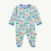 Magnetic Me Magnificent Baby - As Truck Would Have It Bamboo Footie Clearance
