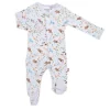 Magnificent Baby - Baby Girl Meia com babado magnético modal com ponta de pele Outlet