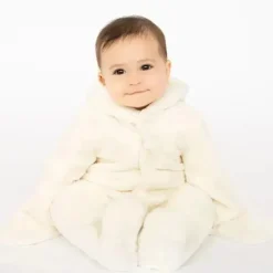 Magnetic Me Magnificent Baby - Cloud Minky Pram Sherpa Footie Cloud Best