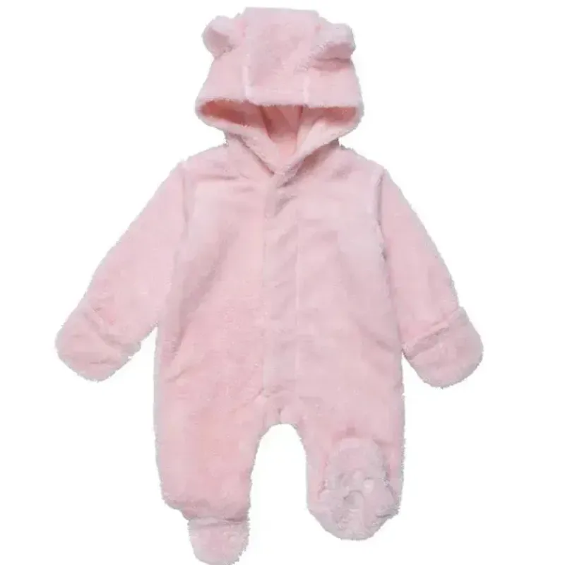 magnificent_baby__pink_bl_SKUEQQ9EgG9_1.webp Magnetic Me Magnificent Baby - Pink Blossom Minky Pram Sherpa Footie Hot