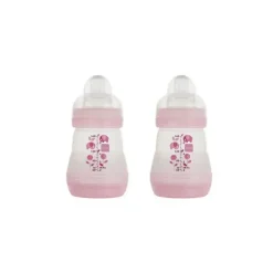 Mam - 2 unidades de frascos anti-cólicas 5 onças sortidas rosa/azul/branco Hot