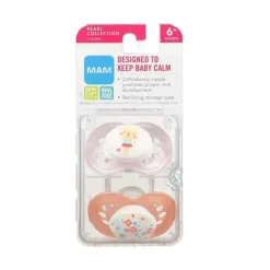 Mam - Chupeta Coleção Pérola 2Ct 6+ M Girl Hot