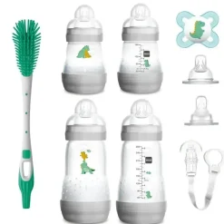 Mam - Conjunto de presente para recém-nascidos 9Pk Infant Basics, transparente Clearance