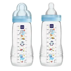 Mam - Garrafa 2Pk Easy Active Boy 11 onças Clearance