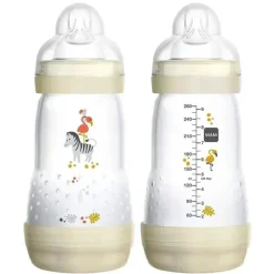 Mam - 2Pk adeiras Anti Cólicas 9Oz, Brancas Hot