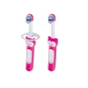 Mam Aprenda a Escovar o Conjunto de Escovas de Dentes 5+M - Rosa Fashion